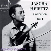 Jascha Heifetz Collection Volume 1 von Jascha Heifetz