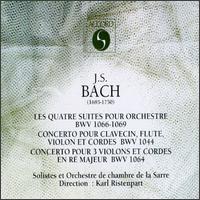 Bach: Les quatres suites pour orchestre, etc. von Various Artists