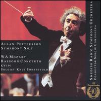 Allan Pettersson: Symphony No. 7; Mozart: Bassoon Concerto, KV191 von Sergiu Comissiona
