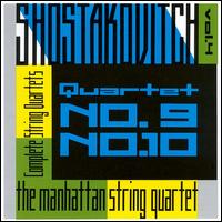Shostakovich: String Quartets Nos. 9, 10 von Manhattan String Quartet