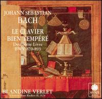 Bach: Le Clavier Bien tempéré, Deuxième Livre von Blandine Verlet