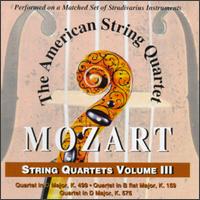Mozart: String Quartets, Volume lll von Various Artists