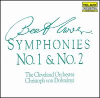 Beethoven: Symphonies Nos. 1 & 2 von Christoph von Dohnányi