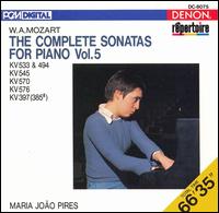 Mozart: The Complete Sonatas For Piano, Vol. 5 von Maria-João Pires