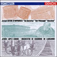 Joseph Haydn: Symphonies Nos. 94, 22, 45 von Jesús López-Cobos
