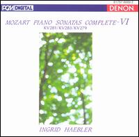 Mozart: Piano Sonatas, Vol. 6 von Ingrid Haebler