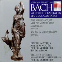 Bach: Secular Cantatas von Peter Schreier