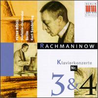 Sergei Rachmaninov: Piano Concertos Nos. 3 & 4 von Peter Rösel