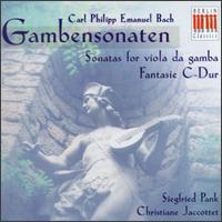 Carl Philipp Emanuel Bach: Gambensonaten von Siegfried Pank
