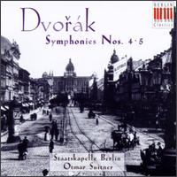 Antonín Dvorák: Symphonies Nos. 4 & 5 von Otmar Suitner