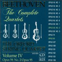 Beethoven: Complete Quartets Vol.IV von Orford String Quartet