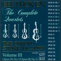 Beethoven: Complete Quartets Vol.III von Orford String Quartet