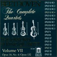 Beethoven: Complete Quartets Vol.VII von Orford String Quartet