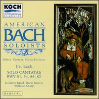 Bach: Solo Cantatas von American Bach Soloists
