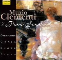 Clementi: 3 Piano Sonatas von Christopher Czaja Sager