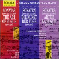 Bach: Sonatas BWV Nos. 525, 527 & 1030/Die Kunst Der Fuge BWV.1080 von Various Artists