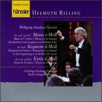 Mozart: Mass In C minor; Requiem; Kyrie in D minor von Helmuth Rilling