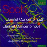 Spohr: Clarinet Concertos 3 & 4/Variations/Potpourri, Op.80 von Various Artists