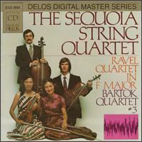 Ravel: Quartet/Bartók: Third String Quartet von Sequoia String Quartet