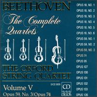 Beethoven: String Quartet,Op.59/String Quartet,Op.74 von Orford String Quartet
