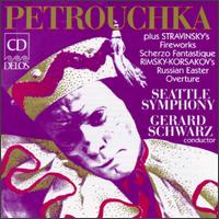 Rimsky-Korsakov: Russian Easter Overture; Stravinsky: Scherzo, Op. 3; Fireworks, Op. 4; Petrouchka von Gerard Schwarz