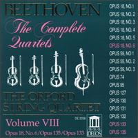 Beethoven: The Complete Quartets, Vol.VIII von Orford String Quartet