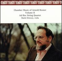 Chamber Music of Arnold Rosner, Vol. 2 von Various Artists