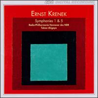 Ernst Krenek: Symphony Nos.1 & 5 von Various Artists
