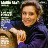 Canciones Españolas von María Bayo