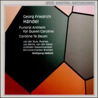 Handel: Funeral Anthem/Te Deum in D Major von Various Artists