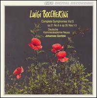 Boccherini: Complete Symphonies, Vol. 5 von Johannes Goritzki