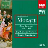 Mozart: Piano Concertos Nos. 21 & 27 von Daniel Barenboim