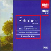 Schubert: Symphonies Nos. 1 & 8 von Riccardo Muti