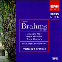 Brahms: Symphony No. 1; Haydn Variations; Tragic Overture von Wolfgang Sawallisch