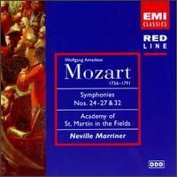 Mozart: Symphonies Nos. 24-27 & 32 von Neville Marriner