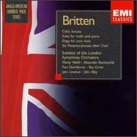 Britten: Suite for Violin/Elegy for Viola/Cello Sonata/Six Metamorphoses von Various Artists