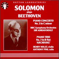 Beethoven: Piano Concerto No.3/Piano Trio No.7 von Adrian Boult