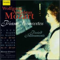 Mozart: Piano Concertos No. 11/No. 13 von Various Artists