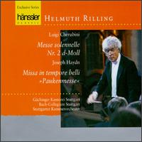 Cherubini: Messe solennelle/Haydn: Missa in tempore belli von Helmuth Rilling