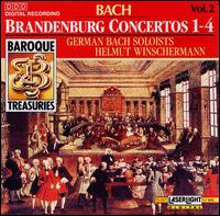 Bach: Brandenburg Concertos Nos. 1-4 von Helmut Winschermann