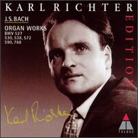 Bach: Organ Works, BWV 527, 530, 538, 572, 590, 768 von Karl Richter