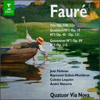 Gabriel Faure: Quintettes/Quatuors/Trio von Jean Hubeau
