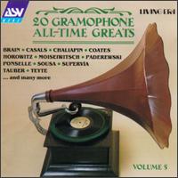 20 Gramophone All-Time Greats, Volume 5 von Various Artists