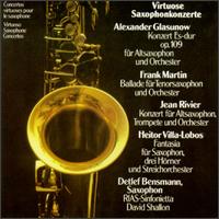 Virtuoso Saxophone Concertos von Detlef Bensmann