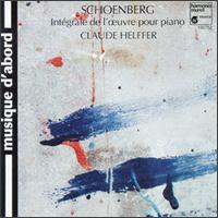 Arnold Schönberg: Works for Piano von Claude Helffer