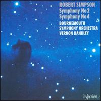 Robert Simpson: Symphonies Nos. 2 & 4 von Vernon Handley