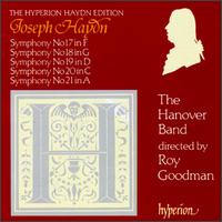 The Hyperion Haydn Edition: Symphonies 17 - 21 von Roy Goodman