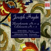 Haydn: Klavierkonserte Nos. 4 & 11; Cellokonzerte Nos. 1 & 2 von Various Artists