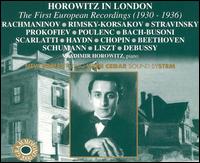 Horowitz in London von Vladimir Horowitz