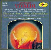 Vivaldi: Gloria in D; Domine ad adiuvandum me festina in G; Nisi Dominus in G minor von Tadeusz Strugala